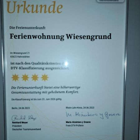 Ferienwohnung Wiesengrund Hahnstatten Eksteriør bilde