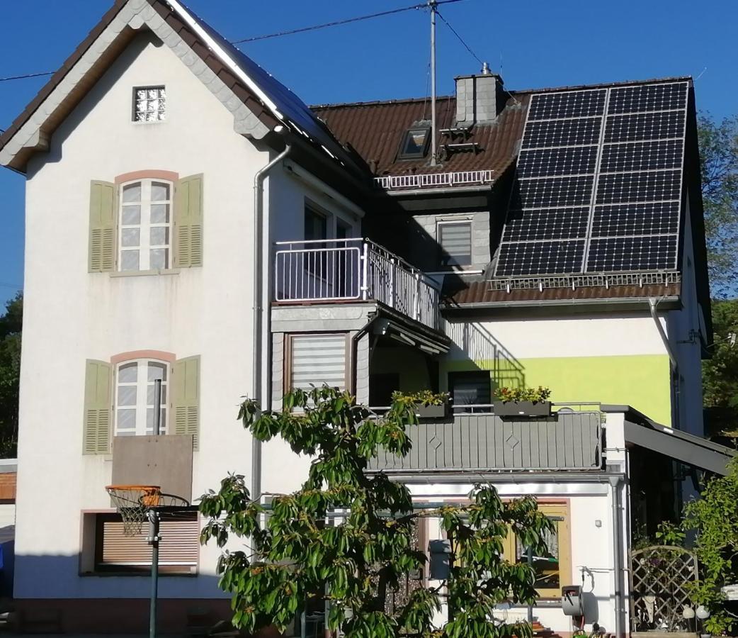 Ferienwohnung Wiesengrund Hahnstatten Eksteriør bilde